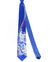 Vitaliano Pancaldi Silk Tie Royal Blue Aqua Paisley Design