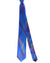Vitaliano Pancaldi Silk Tie Navy Purple Orange Swirl Design