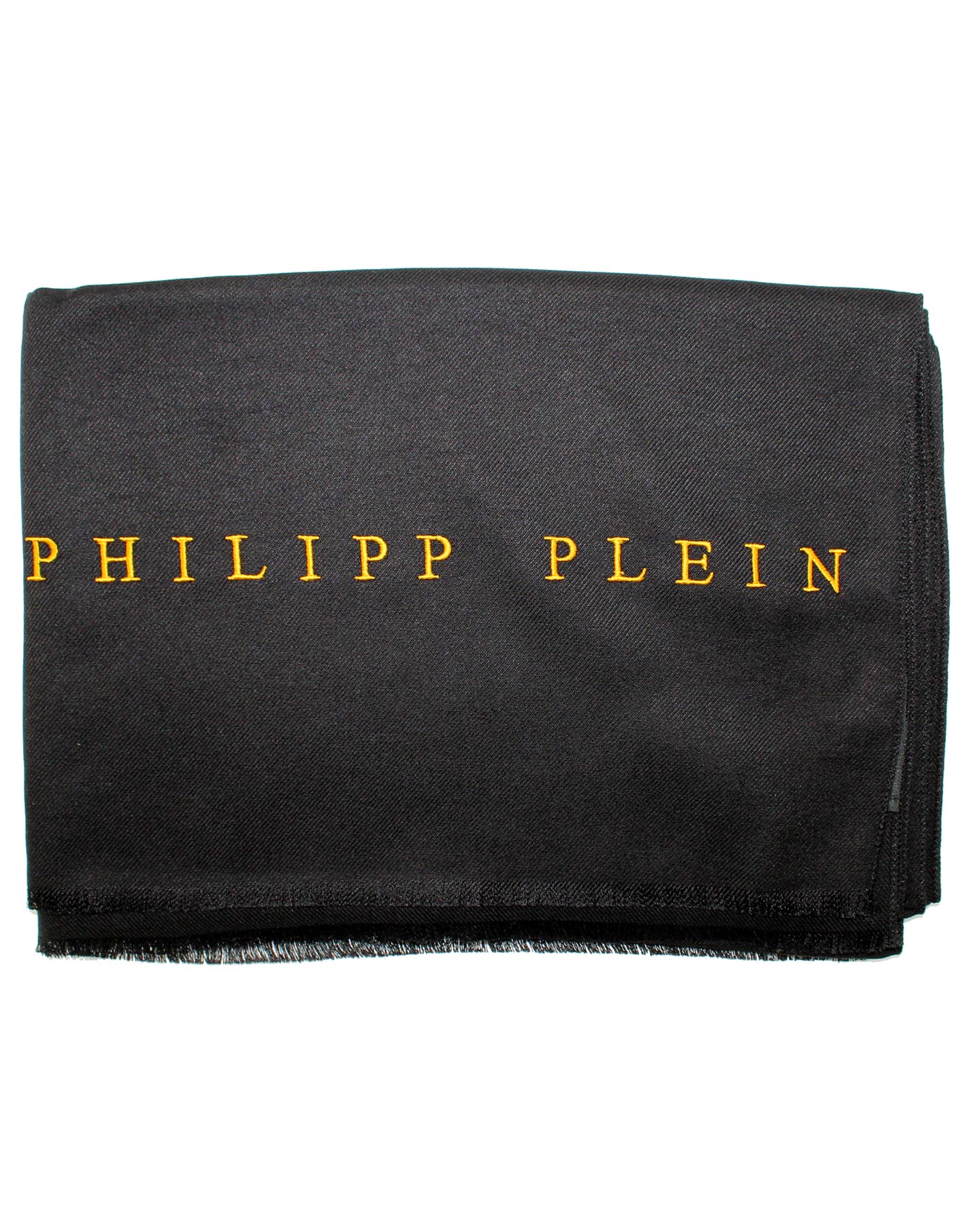 Philipp Plein Scarf Black Logo 