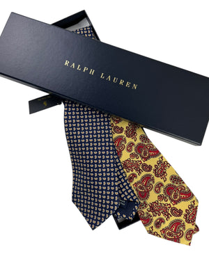 Ralph Lauren Vintage Ties Gift Set With Luxury Gift Box SALE