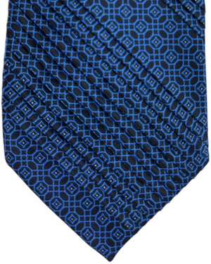Black Royal Blue Necktie