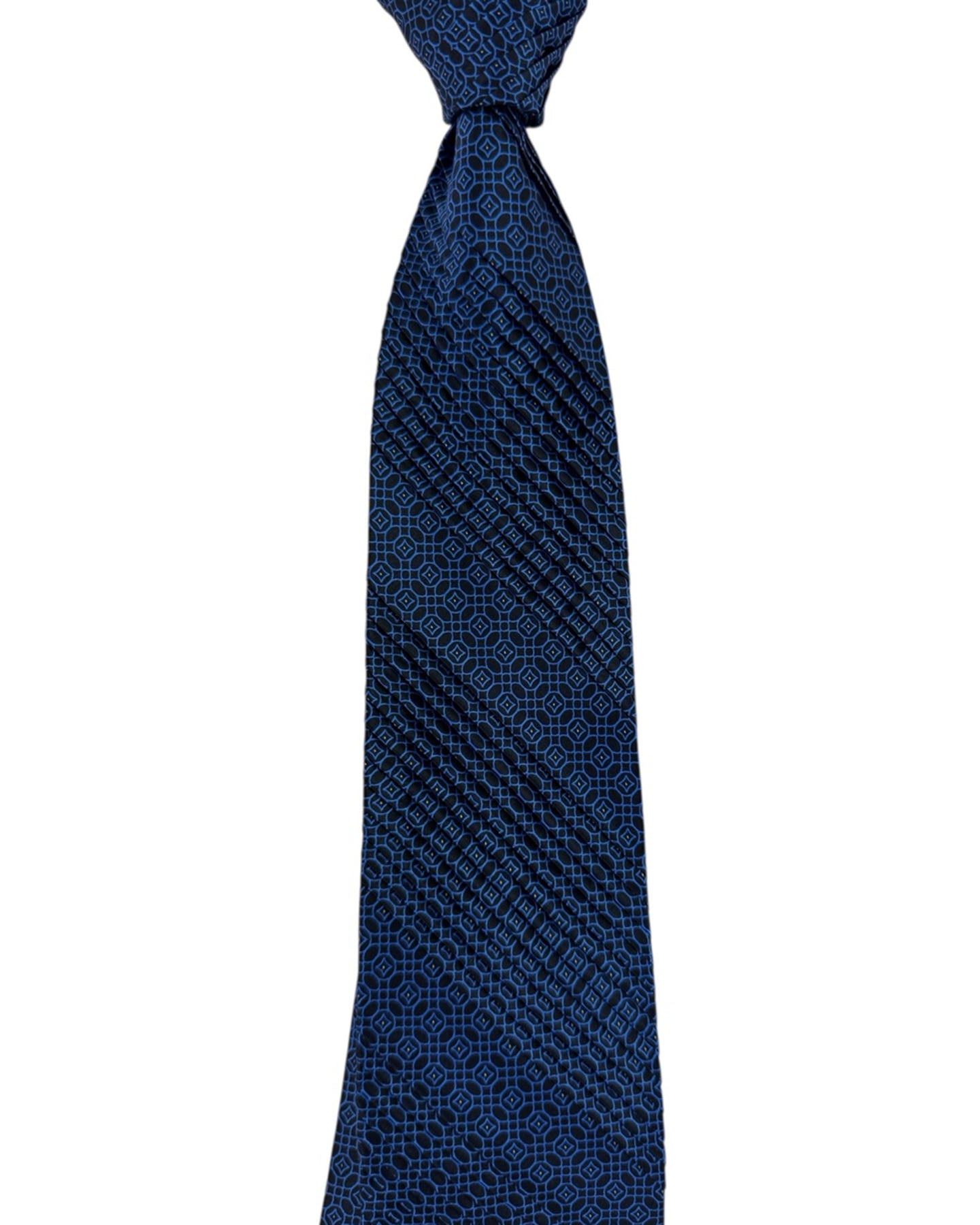 Black Royal Blue Necktie