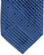Stefano Ricci Pleated Silk Tie Blue Navy Geometric