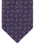 Stefano Ricci Silk Tie Purple Olive Pink Paisley