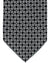 Stefano Ricci Silk Tie Black Silver Geometric