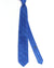 Stefano Ricci Tie Royal Blue Geometric - Pleated Silk
