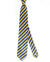 Stefano Ricci Silk Tie Navy Blue Orange Stripes