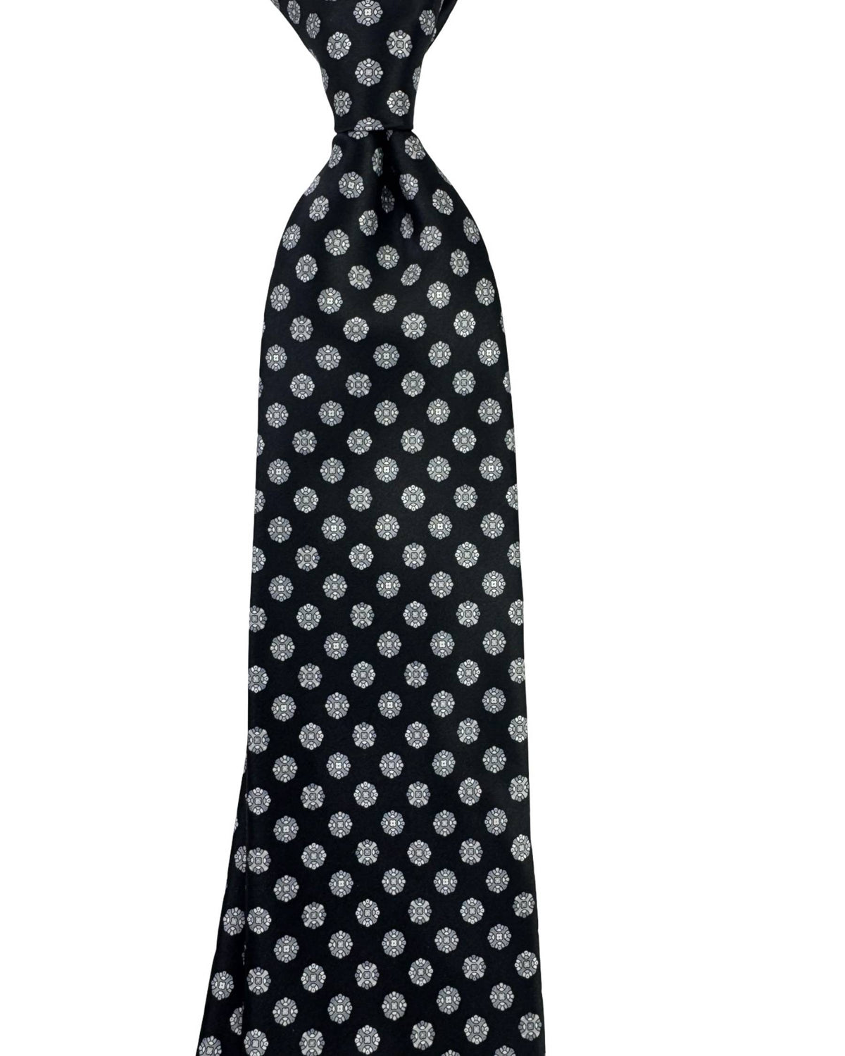  black and grey geometric