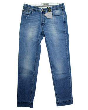 Sartorio Jeans Denim Blue Slim Fit 