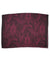 Sartorio Scarf Maroon Purple Floral - Luxury Cashmere Silk 
