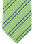 Sartorio Sevenfold Tie Green Royal Blue Stripes Design