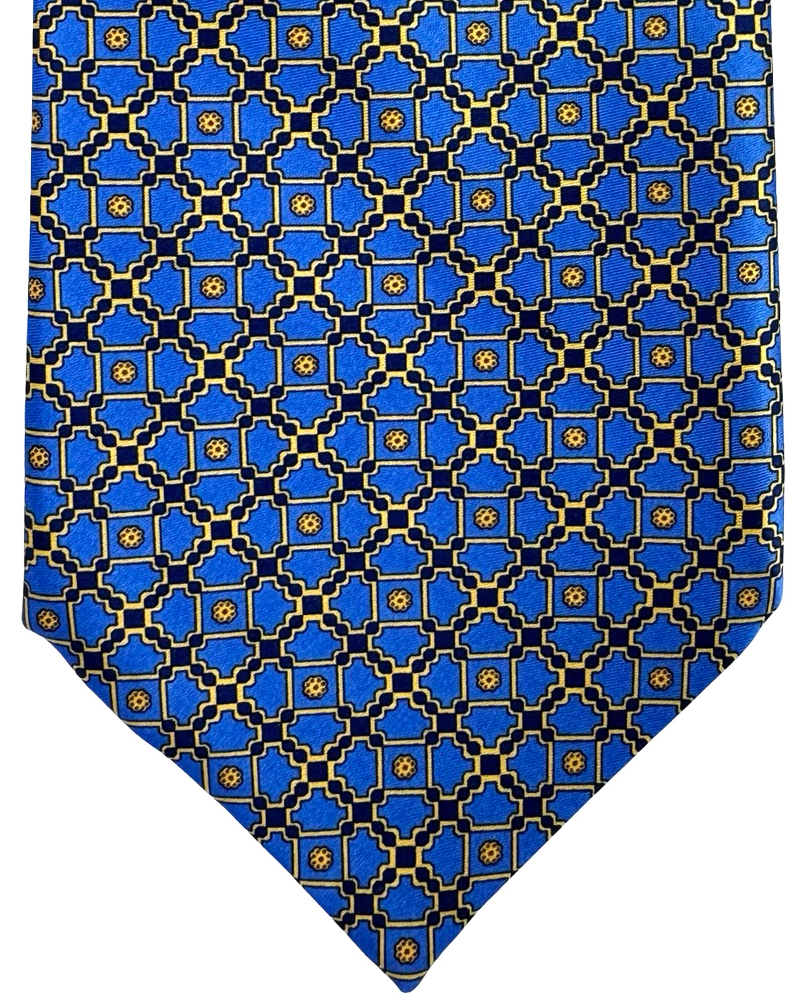 Stefano Ricci Tie Royal Blue Design