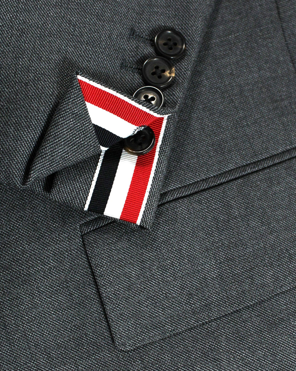 Thom Browne Sport Coat Medium Gray 4 Bar Design Blazer EU 52 / US 42 SALE