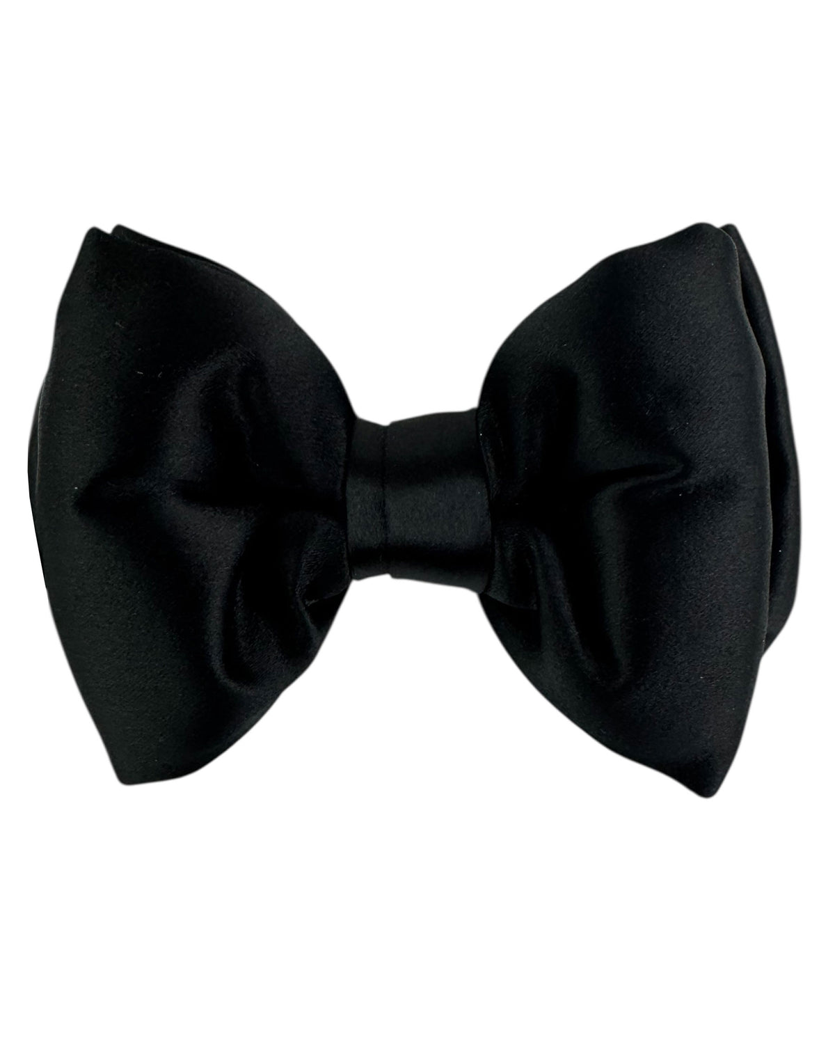 Tom Ford Satin Silk Bow Tie Black Large