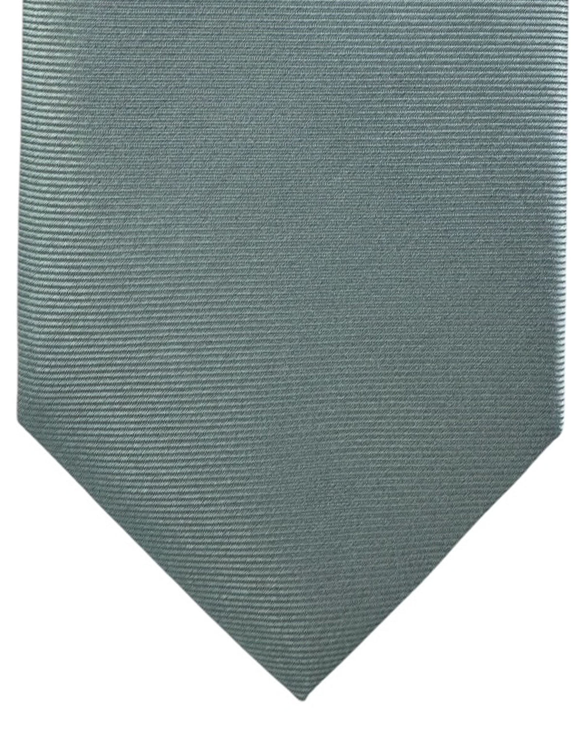 Tom Ford Silk Tie Gray Blue Grosgrain