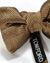 Tom Ford Silk Bow Tie Taupe Stripes