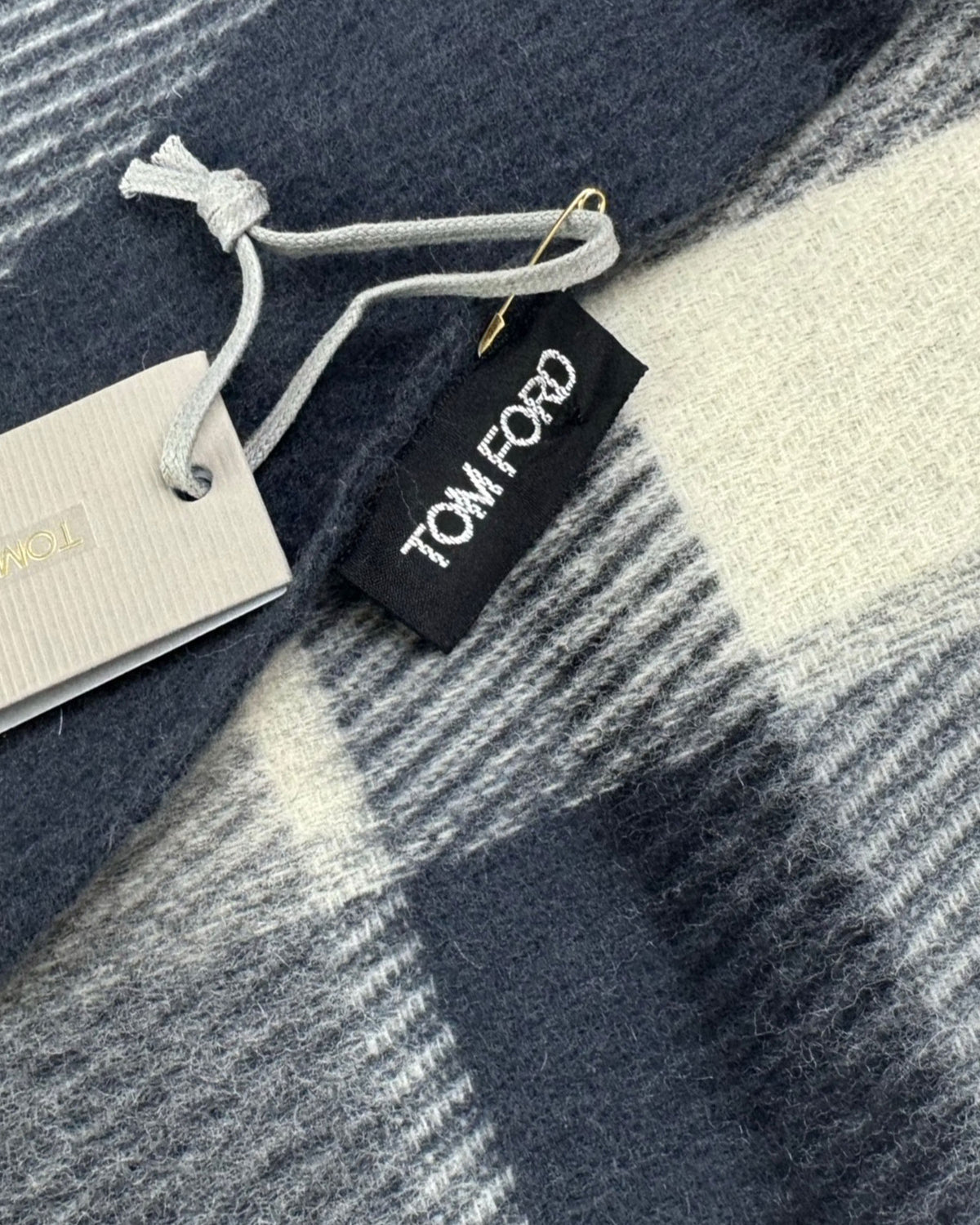 Tom Ford Scarf Gray 