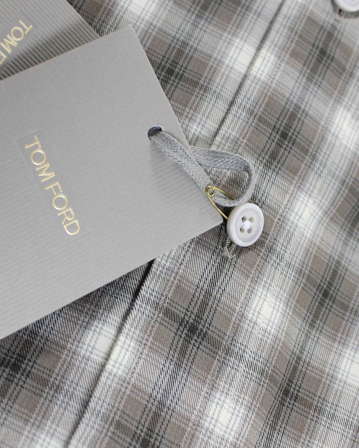 Tom Ford Sport Shirt Taupe Gray 