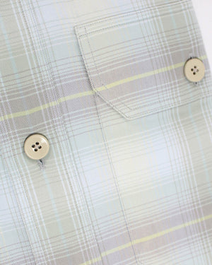 Tom Ford Button-Down Shirt Gray Light Blue 