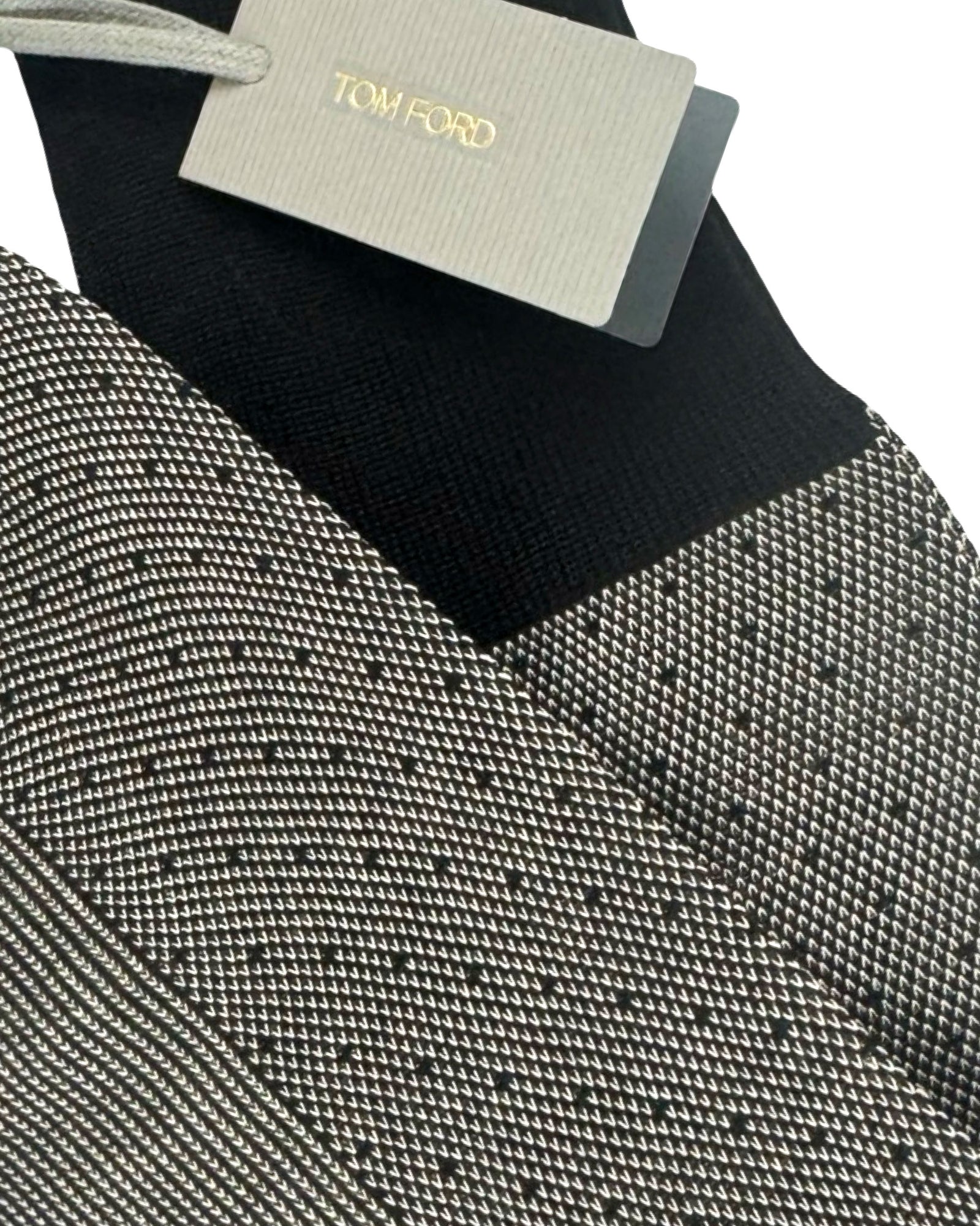 Tom Ford Black Dotted - Over The Calf 