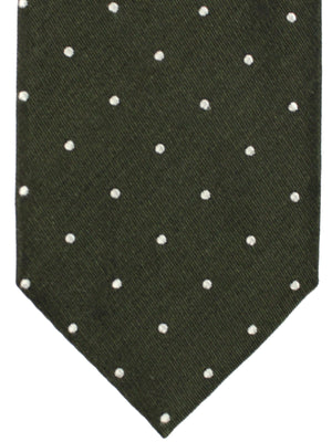 Tom Ford Tie Dark Green Dots