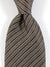 Tom Ford Tie Brown Silver Stripes