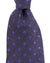 Tom Ford Silk Wool Tie Purple Dots