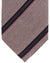 Tom Ford Silk Wool Tie Purple Dust Pink Stripes