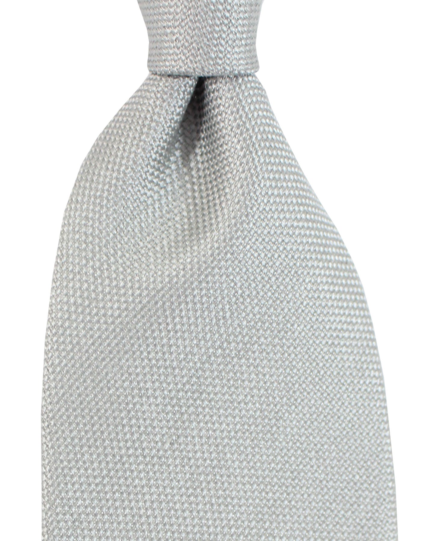 Tom Ford Silk Necktie Gray Solid