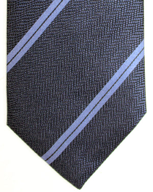 Tom Ford Tie Dark Blue Stripes Design