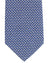 Ungaro Tie Blue Gray Geometric Design - Narrow Cut Designer Necktie