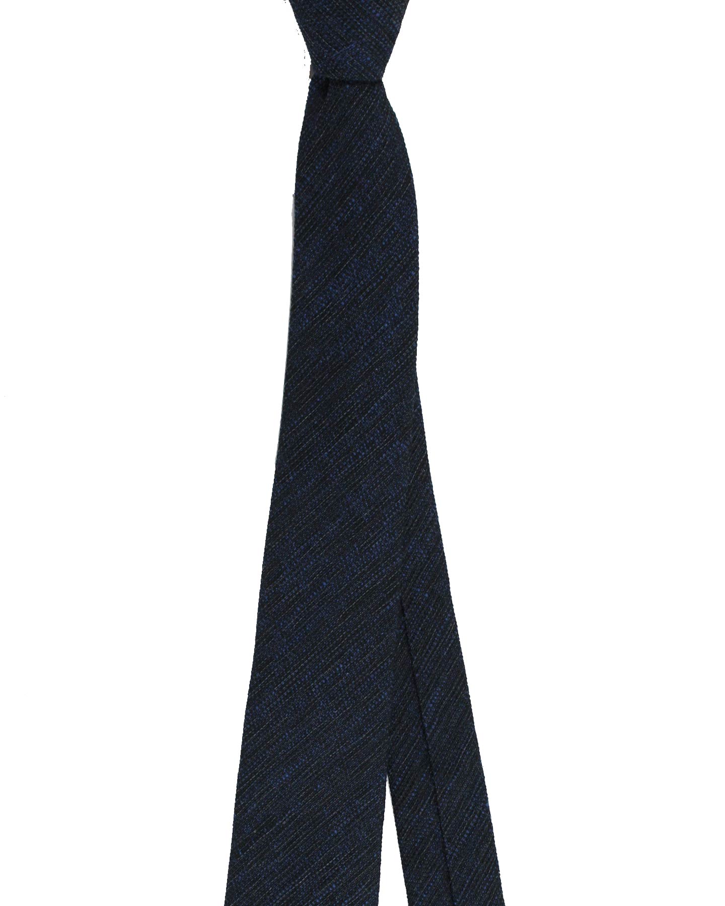 Ungaro Tie Midnight Blue - Narrow Cut Designer Necktie