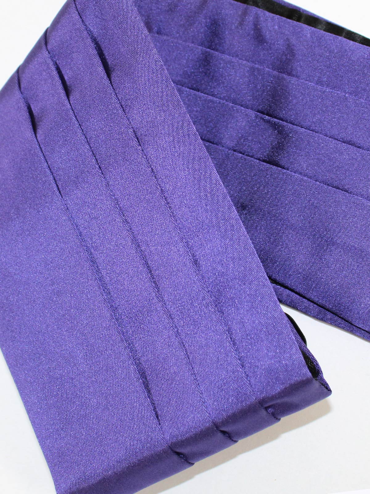 Valentino Silk Cummerbund Solid Purple FINAL SALE