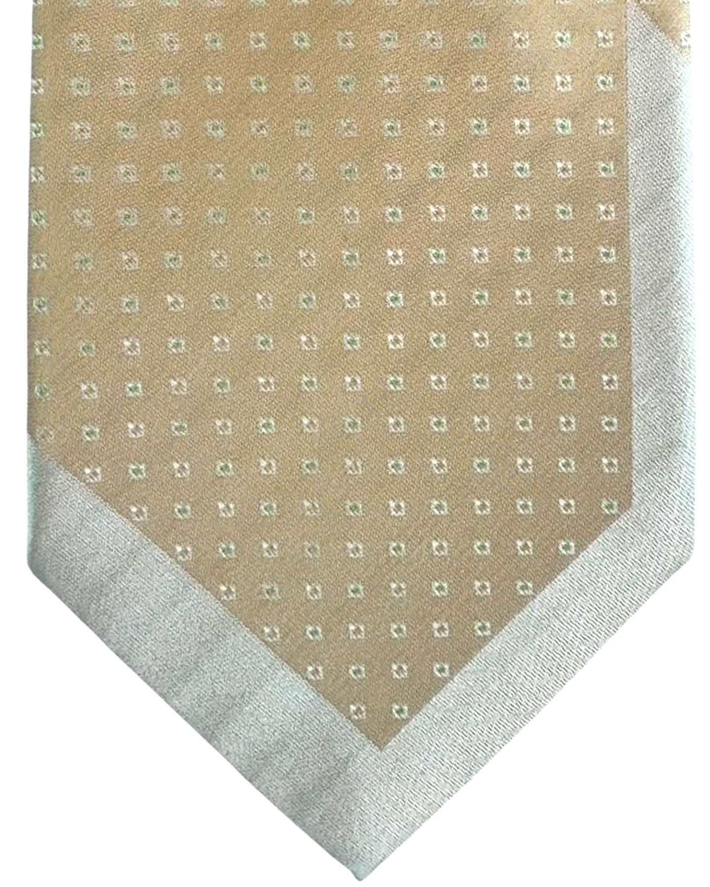 Valextra Silk Peach With Custom Gray Silver