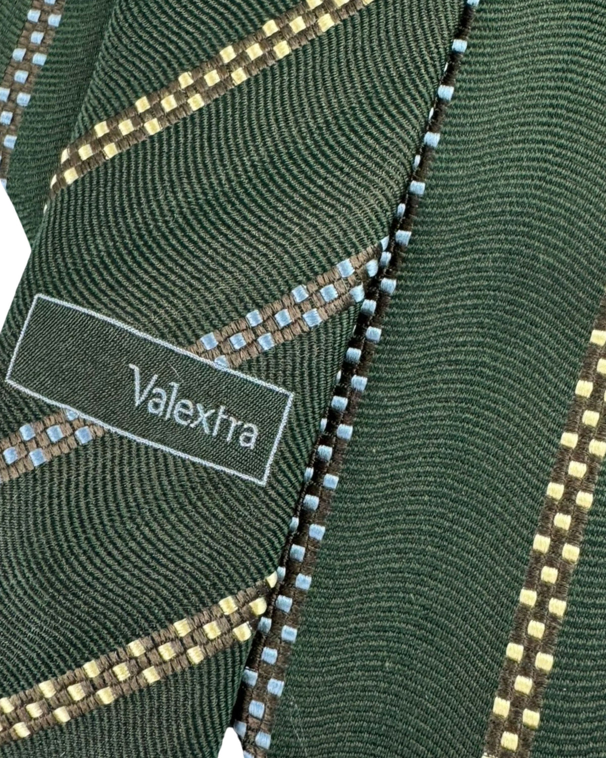 Valextra Tie Green 
