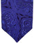 Versace Silk Tie Purple Ornamental Design