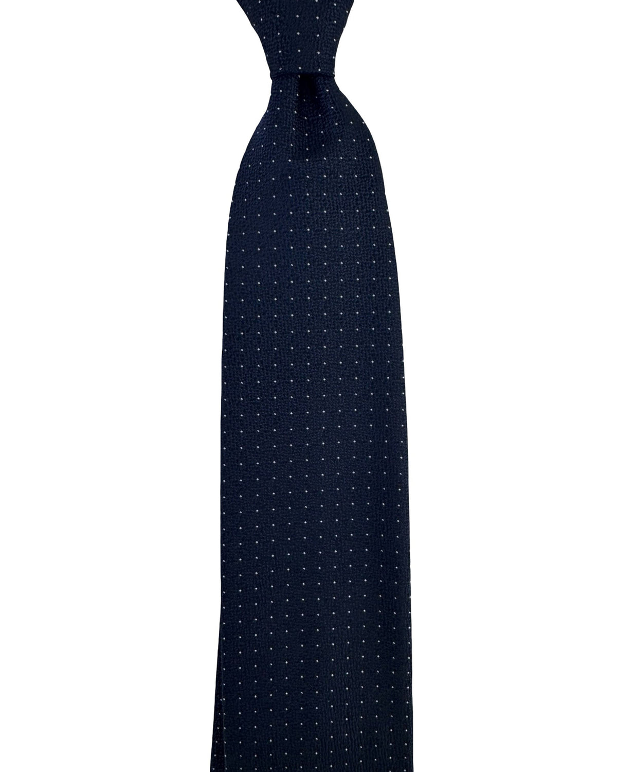 Ermenegildo Zegna Midnight Blue Silver Micro Dots