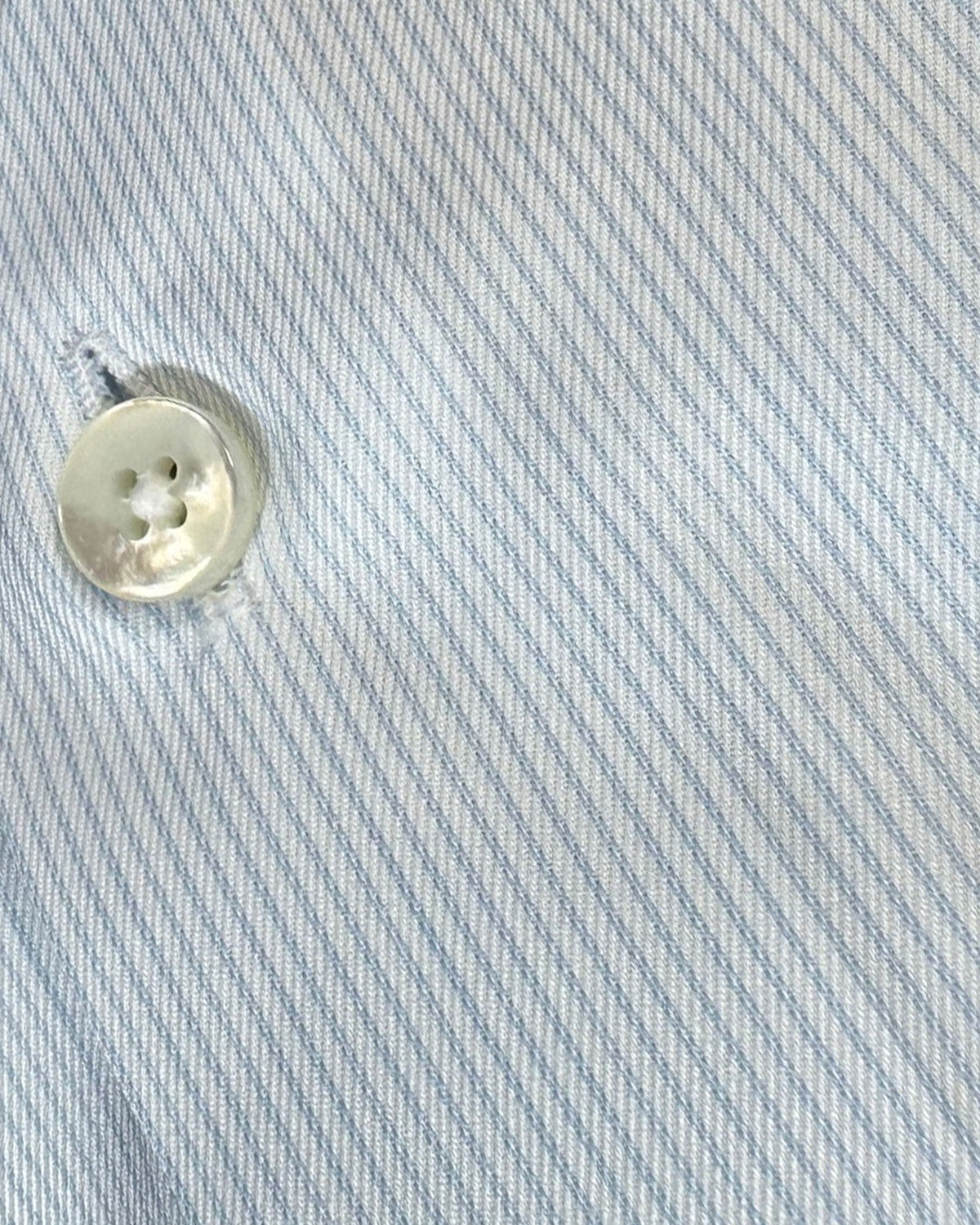 Zegna Dress Shirt White Blue New