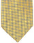 Ermenegildo Zegna Silk Tie Gold Silver Brown Geometric