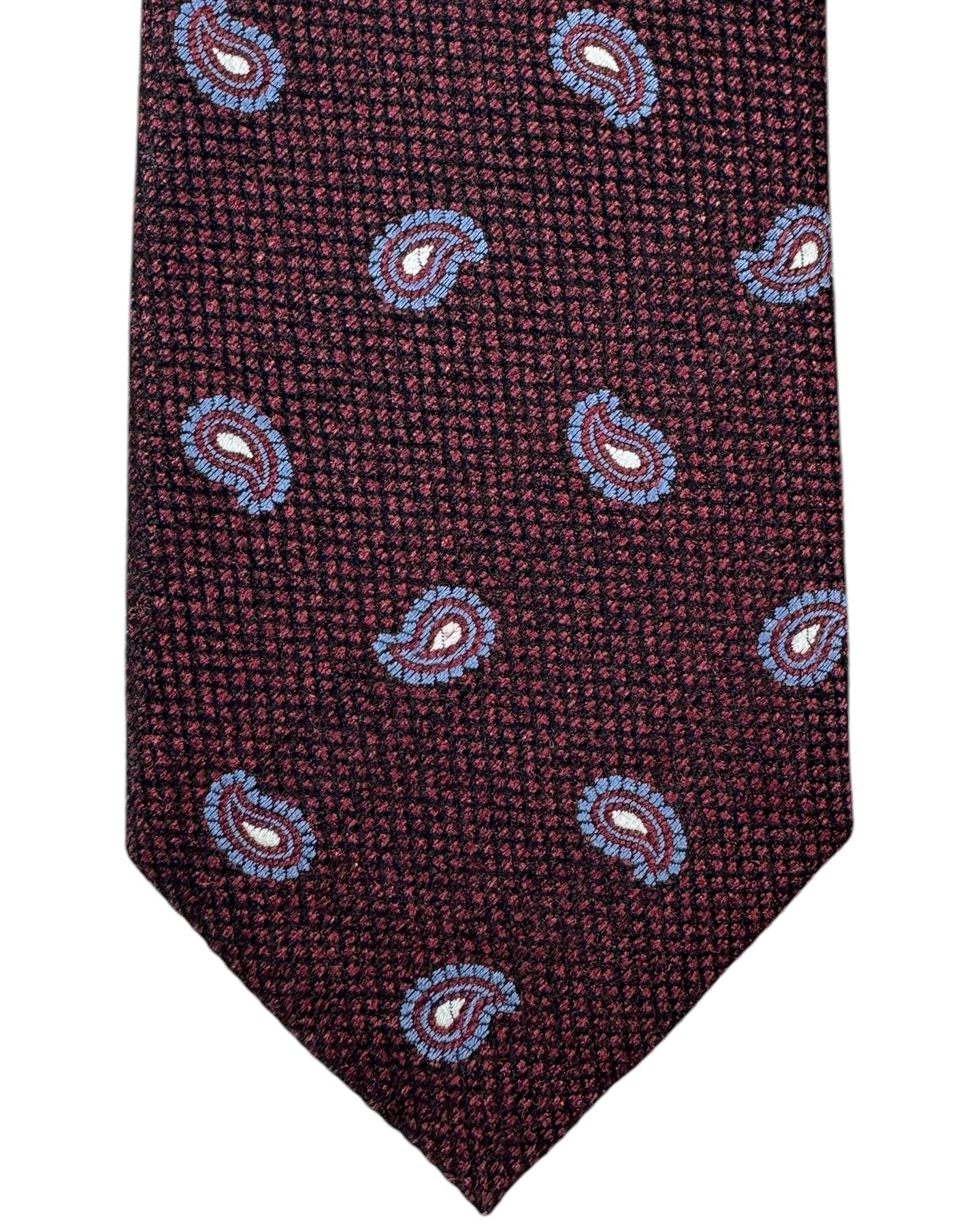 Ermenegildo Zegna Tie Paisley - Narrow Necktie SALE