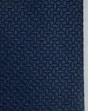 Ermenegildo Zegna Black Tie Solid Tonal Geometric Pattern