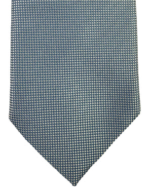 
Ermenegildo Zegna Tie Blue Silver Pattern

