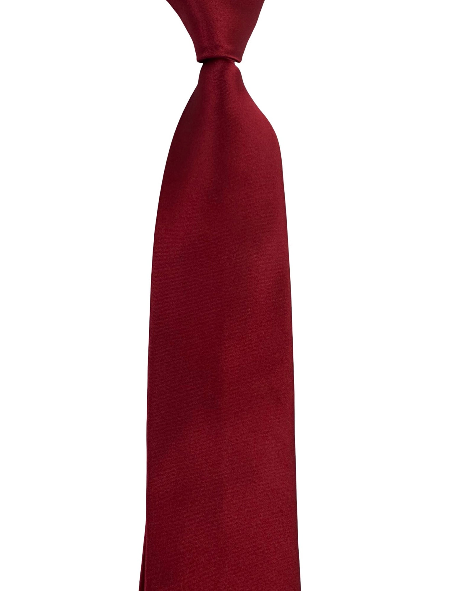 Ermenegildo Zegna Tie Bordeaux Solid