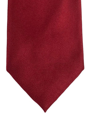 Ermenegildo Zegna Tie Bordeaux Solid
