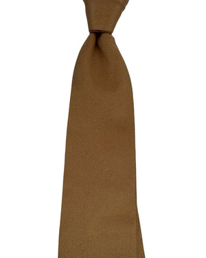 Ermenegildo Zegna Tie Tan Solid - XXX Couture - 2 Sided