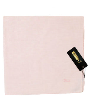 Zilli Cotton Pocket Square Light Pink SALE
