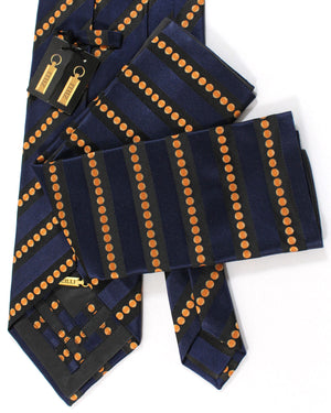 Zilli  Tie & Matching Pocket Square Set 