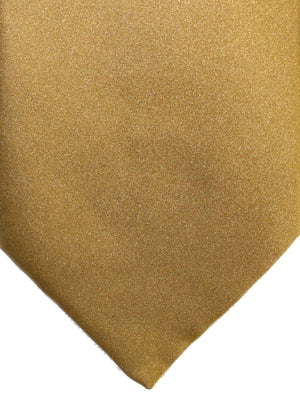 Zilli Tie Olive Solid Design - Wide Necktie