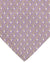 Zilli Silk Tie Lilac Geometric - Wide Necktie