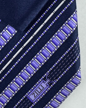 Zilli Tie & Matching Pocket Square Set 